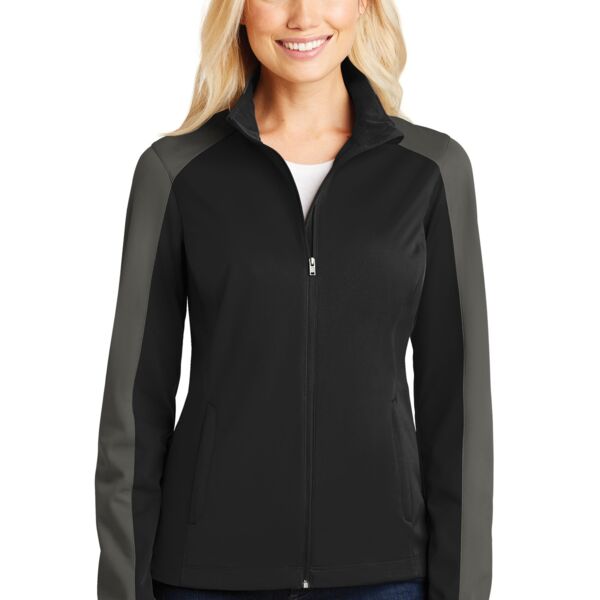 Women's Active Colorblock Soft Shell Jacket Thumbnail