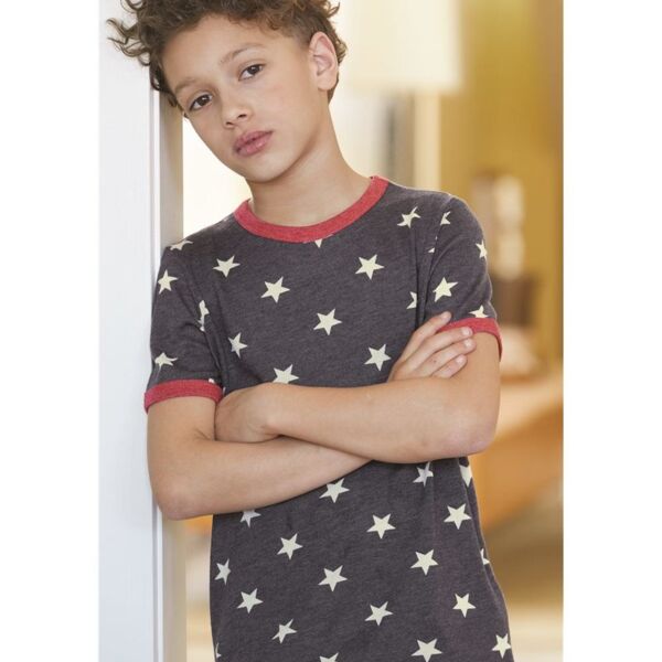 Youth Vintage Jersey Keeper Ringer Tee Thumbnail