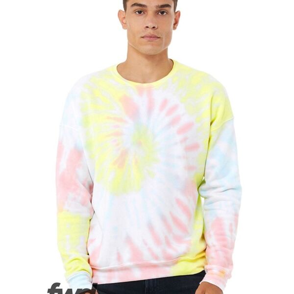 Unisex FWD Fashion Tie-Dyed Crewneck Sweatshirt Thumbnail